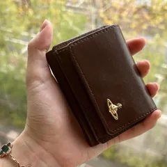 036g 新品 ヴィヴィアンウエストウッド ラウンドジップ レザー