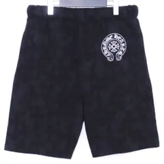 CHROME HEARTS グレイヴヤード セメタリークロス スウェットショーツ Mサイズ ブラックのサムネイル