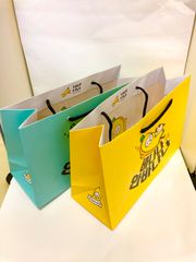 韓国　雑貨　ギフトバッグ　紙袋　4枚セット