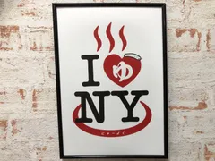 アートポスター　I LOVE にゅーよく