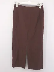 ◇ Demi-Luxe BEAMS ビームス スリット ロング タイト スカート サイズ34 ブラウン系 レディース P  【中古】 【1209230002429】のサムネイル