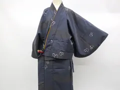 #346 二部式 着物【リユース着物】#Letter bee 小学生用着物：8006 単品 ハカマやさん