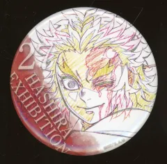 【中古】バッジ・ビンズ 煉獄杏寿郎(デザイン27) 「アニメ 鬼滅の刃 柱展 -そして無限城へ- 柱百景～エモーショナル缶バッジ40～ 煉獄杏寿郎」