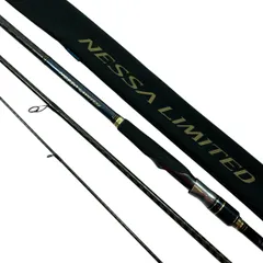 シマノ 〇〇 SHIMANO シマノ NESSA LIMITED 18ネッサリミテッド S1010M+ 38869 ルアーロッド 目立った傷や汚れなし