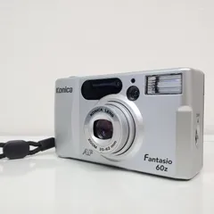 通電・基本動作確認 コニカ Konica Fantasio 60z ファンタシオ 超軽量小型 180g 35mm AF ZOOM オートフォーカス ズームレンズ コンパクト フィルムカメラ