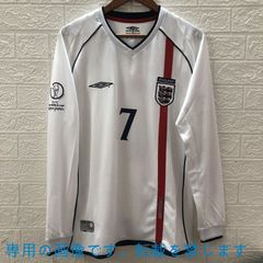 UMBRO イングランド代表 ベッカム 7番 ユニフォーム - メルカリ