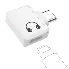 新品 MoKo ライトニングからType-C変換 イヤホンアダプター L字型 通話/音楽/再生対応のオーディオ機能のみ対応 アルミ合金シェル 高性能チップ 軽量小型 iPhoneAir/iPhone17/17Pro/16/16e/15シリーズ/iPadPro/