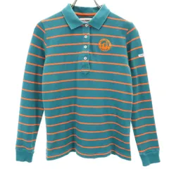 ジャックバニーバイパーリーゲイツ ゴルフ 長袖 ポロシャツ 0 グリーン Jack Bunny!! by PEARLY GATES 鹿の子地 レディース