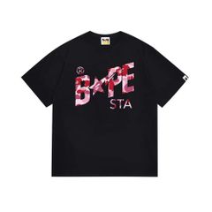 新品未使用】Stussy x A BATHING APE アベイシングエイプ bape T