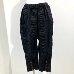 RI-P008 コムデギャルソン コムデギャルソン COMME des GARCONS COMME des GARCONS エステルツイル ドット柄 ジョッパーズパンツ 黒 Sサイズ 2022年S/S