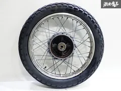 GS400 星キャストホイールリア　ザリ　ゴキ 星型キャストホイール タイヤ付き前後 GS400 ゴキ ザリ スプロケ
