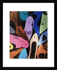 希少 アンディ・ウォーホル CARS 車 旧車 アートポスター 当時物