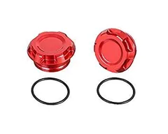 【新品・3営業日で発送】キタコ(KITACO) アルミフレームキャップセット(レッド) CB400SF、CB400スーパーボルドール 588-1820120