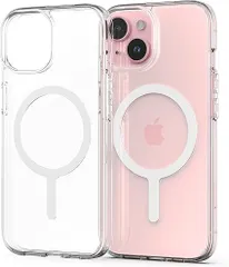 【リーズナブルで強力なケース】シンジモル iPhone 15 MagSafe用、スマホケース MagSafe対応 クリア Sinjimoru M-Airclo Basic iPhone 15