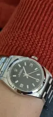ROLEX(ロレックス) オイスターパーペチュアル 369 ブラックスチール 31mm 時計のサムネイル