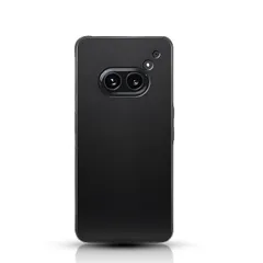 JACRON Nothing phone 2a用 / 2a plus用 ケース ブラック シリコーン マット ブラックのサムネイル