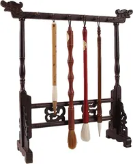 銅細工 百福筆筒 筆置 筆入 装飾品 工芸品 美術品 置物 職人の手彫り沈金夫婦箸／桐箱2膳入【送料無料】 | 岩多箸店