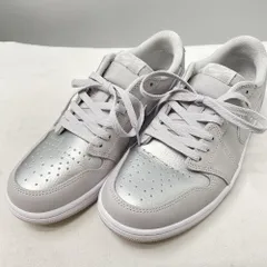 新品 ナイキ エア ジョーダン 1 レトロ LOW OG シルバー Jordan 1 Low OG Metallic Silver Men's - CZ0790-002 - US