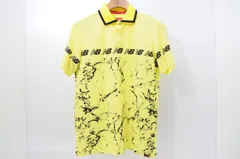 中古 メンズ ニューバランスゴルフ New Balance golf 半袖ポロシャツ 4(M) 黄 イエロー