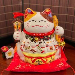 キラキラ招き猫 ゴールド♡ - メルカリ