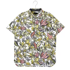 サイズ：LL CALLAWAY キャロウェイ  半袖ポロシャツ メッシュ 花柄 ホワイト系 [240101480035] ゴルフウェア メンズ ストスト