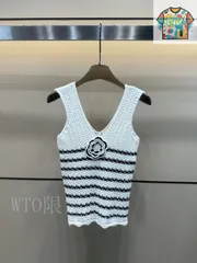 【今日特価】Chanel シャネル 立体山茶花条?ベスト-1