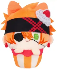Dグレ カフェ D.Grayman ティキ ジャスデビ アクスタ ぬいぐるみ D.Gray-man くるみたぴぬい (6個セット) (キャラクターグッズ