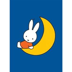 ミッフィーミニポスターうさこちゃんと月ミッフィーメラニー