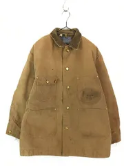 裏地なしcarhartt カーハートミシガンカバーオール　Lデッドストック 裏地なしcarhartt カーハートミシガンカバーオール Lデッドストック