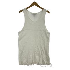 ANCELLM DAMAGE WAFFLE TANKTOP SIZE 2 ANC-CT23