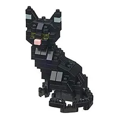 【中古】(未使用･未開封品)　ナノブロック キャットブリード 黒猫 NBC_281 bt0tq1u