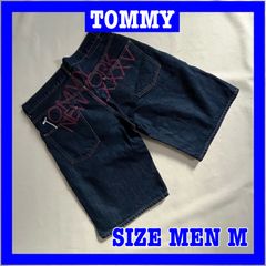 【美品】TOMMY トミー メンズ ショートパンツ ジーンズ M