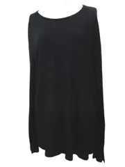 アレキサンダーワン ALEXANDER WANG 長袖 カットソー Tシャツ M 黒系 ブラック 無地 胸ポケットのサムネイル