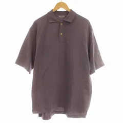 AURALEE パープル ポロシャツ M スポーツウェア ポロシャツ クールポロ レディース ゴルフ用 UV