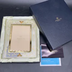 【M7】希少✨MIKIMOTOフォトフレーム クリスタルラッカー パール Mikimoto Luxury Gift Collection