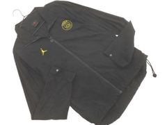 AIR JORDAN エアジョーダン NIKE ジップアップ ジャケット sizeL/黒 ◇■◎メンズ