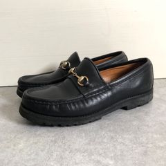 ビューティアンドユース ビットローファー ブラック ゴールド金具 26cm