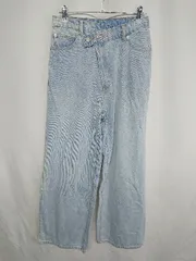 ◇ ⊇ Re：EDIT リエディ ワイドデニムパンツ サイズMT ライトブルー系 レディース E  【1409240068556】