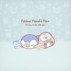 【中古】ノート・メモ帳 ポッチャマ＆モクロー ハギレ風メモパッド 「一番くじ ポケピース ～“PEACE”なおさいほうのひととき～」 I賞