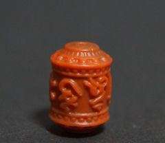 オールドチベット老メノウ瑪瑙五線天珠根付緒締玉アゲート提げ物 Dziビーズ装飾品 オールドチベット 風化メノウ瑪瑙 日月天珠 根付 緒締玉
