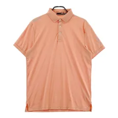 サイズ：M RLX ラルフローレン  半袖ポロシャツ  オレンジ系 [240101512878] ゴルフウェア メンズ ストスト
