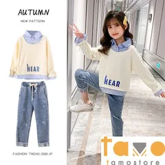 2024年　キッズ 子供服 ガールズ 女の子 セットアップ 2点セット 上下セッ