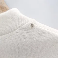 ◇ ⊇ ZARA ザラ ニット 袖あり ロング丈 ワンピース サイズM ホワイトベージュ系 レディース E  【1504210012888】