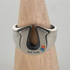 Paul Smith ポールスミス ホースシュー シルバーリング 指輪 21号 9.9グラム 馬蹄 メンズ アクセサリー