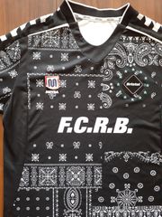 F.C.R.B. BRISTOL ブリストル × MEYBA コラボ ペイズリー柄 ゲームシャツ