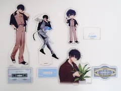 18TRIP 叢雲添 タワレコカフェ 缶バッジ アクリルキーホルダー