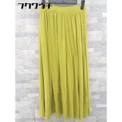 ◇ URBAN RESEARCH Sonny Label ロング フレア スカート サイズFREE イエロー レディース 【中古】 【1102260004244】