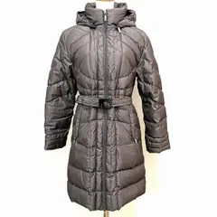 #wnc モンクレール Moncler ダウンコート 0 茶系 モンタナ 49328 フェザー ベルト付き レディース [863855]
