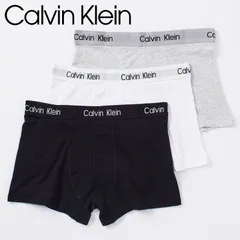 カルバンクライン Calvin Klein ボクサーパンツ 3枚セット ブランド 黒 ブラック グレー 白 ホワイト 3Pパック ボクサーブリーフ アンダーウエア ボクサーパンツ