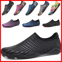【数量限定】ヨガ 通気 サーフィン 軽量 ビーチシューズ シュノーケリング アクアシューズ 男女兼用 水陸両用 ウォーターシューズ マリンシューズ [SIXSPACE]